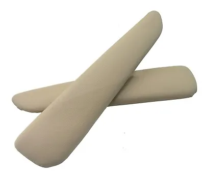 Beige Door Panel Armrest Covers Synthetic Leather For 98-06 BMW E46 • $19.59