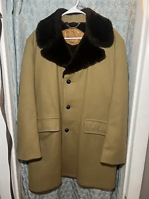 Vintage Woolrich Winter Coat Long Men’s Size 42 • $54.97