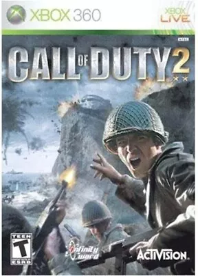 Call Of Duty 2 II (Microsoft Xbox 360 2005) GOOD CONDITION • £12.49