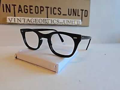 Halo Vintage Bausch N Lomb Military Issue Eyeglasses Frame. 50[]15. Made In USA • $99.99