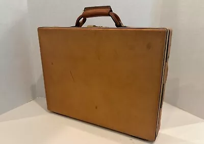 HARTMANN Executive Collection Vintage 3” Hard-side Leather Briefcase • $450