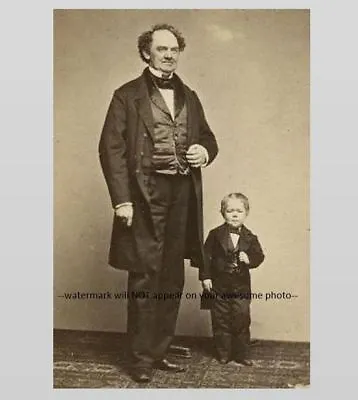 Vintage PT Barnum Circus Freak PHOTO Commodore Nutt Midget Dwarf Sideshow Star • $4.88