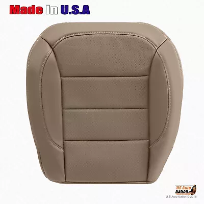 PASSENGER Tan Perforated Leather Seat Cover 2012 2013 Mercedes ML250 ML350 ML400 • $178.12