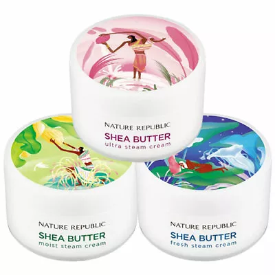 [Nature Republic] Shea Butter Steam Cream 100ml (3 Types) • $20.81