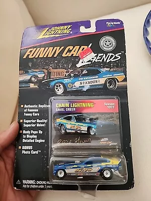 VINTAGE Johnny Lightning Funny Car Legends  Chain Lightning  Shirl Greer 1998 • $14.95