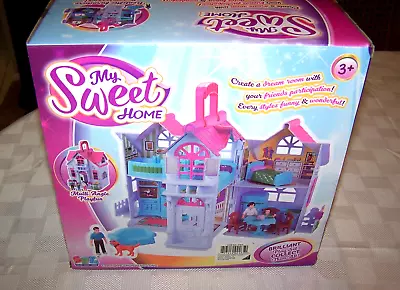 My Sweet Home Fold And Go Mini Folding Dollhouse Playset Brand New • $22