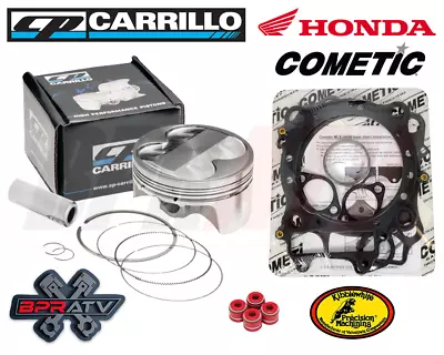 04 05 TRX450R TRX 450R 97mm 97 479cc 13:1 CP Big Bore Piston Top End Kit Cometic • $237