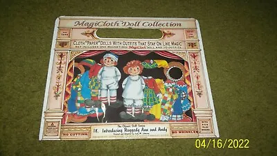 MagiCloth Doll Collection ~ 18. Introducing Raggedy Ann And Andy ~1997 • $25