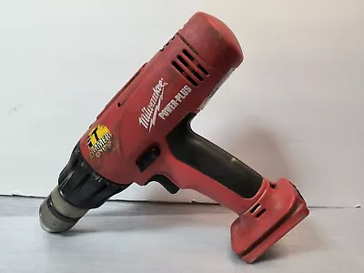 Milwaukee Power Plus 0524-20 Red Cordless Handheld 18V 1/2” Hammer Drill  • $11.99