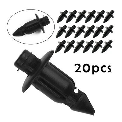 £5.82 • Buy For Honda Suzuki-Kawasaki 6mm Plastic Rivet Bike Fairing Trims Clips  20Pcs/Set