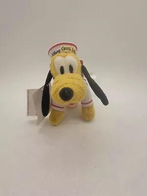 Vintage Walt Disney's Cruise Line Collectible Pluto W/ Magnetic Feet Plush 5  • $14.99