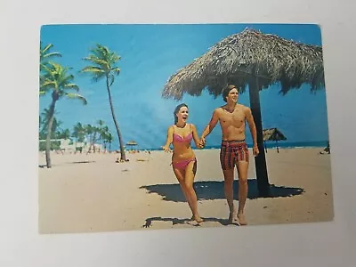 Miami Beach Convention Capital USA 1972 Dem & Rep Convention Center Postcard  • $2