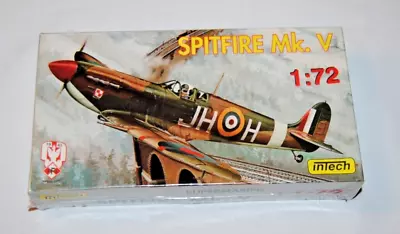 Vintage Intech Spitfire Mk. V 1:72 Scale Plastic Model Poland • $11.71