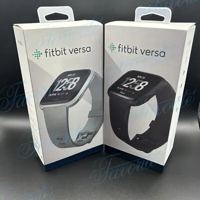 NEW Fitbit Versa Fitness Activity Tracker Heart Rate Monitor S & L • $57.95