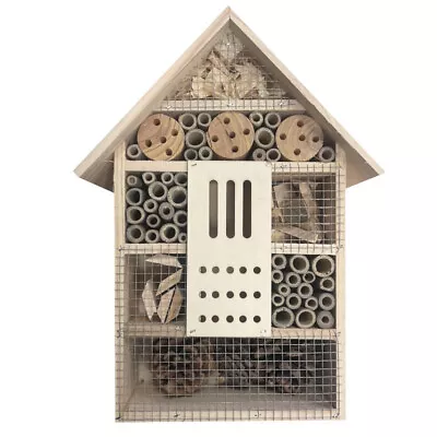 BIG Insect MANOR HOUSE Hotel Garden Bug Bee Beetle Butterfly Insect Shelter 34cm • £10.99