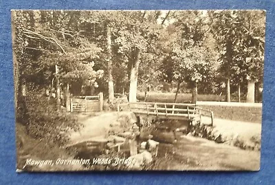 Vintage Postcard.  Mawgan Carnanton Woods Bridge.   (H) • £1.85