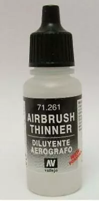 Vallejo Paint 17ml Bottle Airbrush Thinner • $3.27