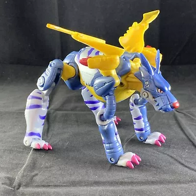 Digimon Transforming/Digivolving Gabumon-Metalgarurumon Figure • $35.99