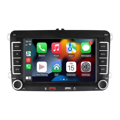 $89.99 • Buy Car Mp5 Radio FM AM Bluetooth RDS Carplay Android Auto For VW GOLF MK5 MK6 7INCH