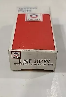 NOS Vintage Delco Contact Points 1972205 F102PV  • $7