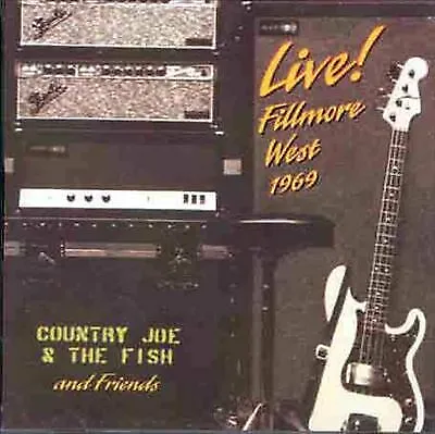 McDonald Country Joe : Live At The Fillmore West 1969 CD FREE Shipping Save £s • £8.62