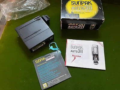 Vintage Sunpak Thyristor Auto 311 Electronic Flash Unit • $37.50