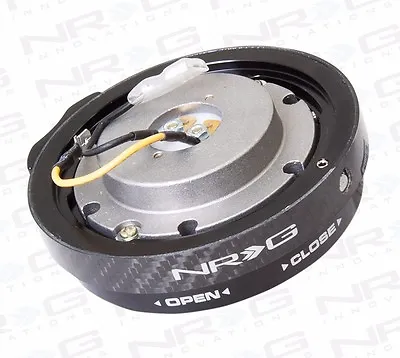 $124.99 • Buy NRG Steering Wheel Quick Release Hub Short (Thin Version Carbon Fiber)