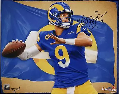 Autographed Matthew Stafford Rams 16x20 Photo • $249.99