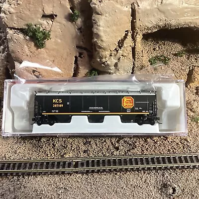 N Scale Intermountain 3 Bay Trinity Covered Hopper KCS KANSAS CITY SOUTHERN NIB • $26.95