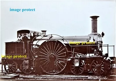 BRISTOL & EXETER RAILWAY - 4-2-2T Locomotive No 40 Seen Here At Exeter In 1865  • $8