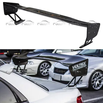 For Mitsubishi Lancer EVO 7 8 9 10 Carbon Fiber Rear Trunk Lip Spoiler Boot Wing • $900.60