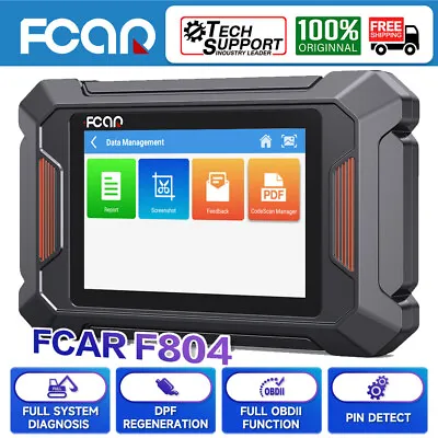 FCAR Heavy Duty Truck OBD2 Scanner All System DPF Regen For Construction Machine • $374.99