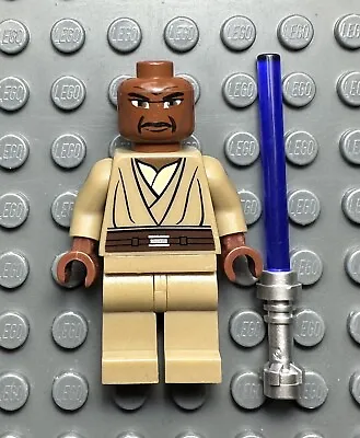 LEGO STAR WARS THE CLONE WARS Mace Windu Minifigure 8019 7868 Sw0220 Jedi  • $9.99