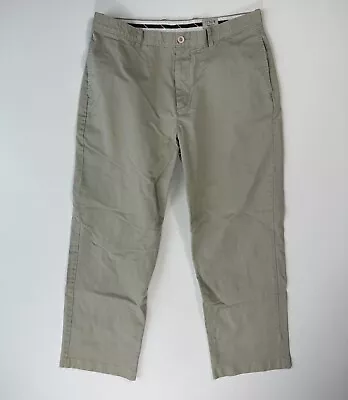 J.Crew Pants Mens 36 (34x30) Relaxed Fit Essential Chino Casual Modern Office • $13.99