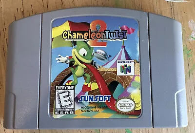 Chameleon Twist 2 (Nintendo 64 N64) Cartridge Only • $54.99