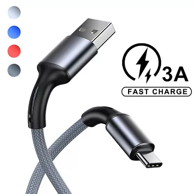 $8.52 • Buy Fast USB To Type C Data Sync Charging Cable For Samsung S23 S22 S21 S20 S10 S9