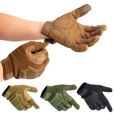 Winter Full Finger Gloves Tactical Touch Screen Hunting Shooting Military Gloves • $15.99