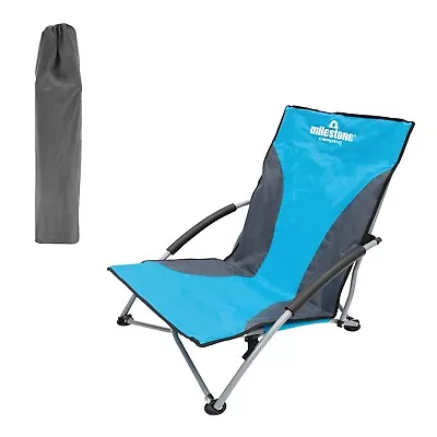 Milestone Camping Deluxe Camping And Beach Chair • £27.99