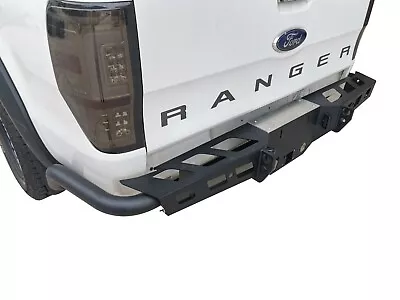 Rear Jack Tow Bar Bumper Suitable Fit Ford Ranger XL XLS 2015-22 PX Heavy Duty • $600