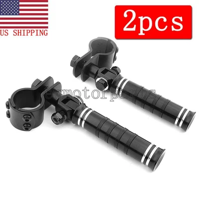 $60.03 • Buy Highway Crash Bar Foot Pegs Clamps For Yamaha V-Star 650 950 1100 1300 Classic