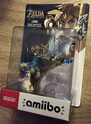 Link Archer Amiibo - The Legend Of Zelda Breath Of The Wild - Nintendo - New Box • £14.99