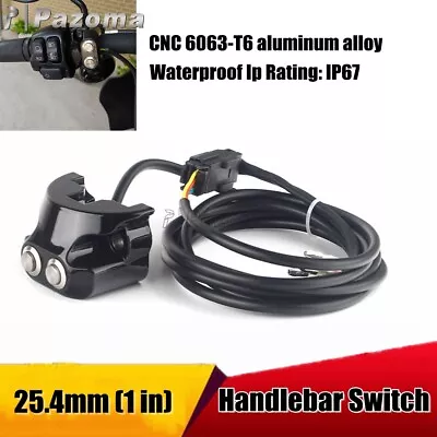 $42.23 • Buy Motorcycle 1  Handlebar Switch Air Ride Suspension Control Kit For Harley V-Rod 