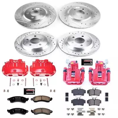 PowerStop Disc Brake Kit - Front And Rear - Fits Ford Mustang 1994-1998 Z23 Dail • $1095.39