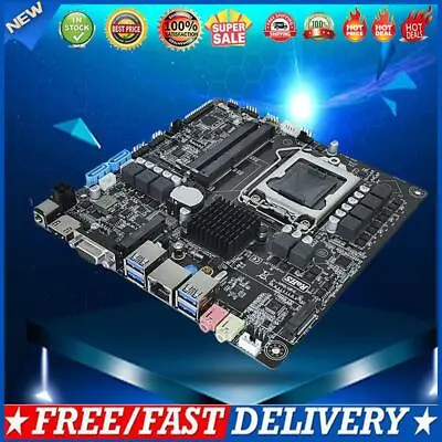 B250 Mini ITX Motherboard 1000Mbps LAN LGA1151 VGA/HDMI-compatible/RJ45 Ports • $98.77