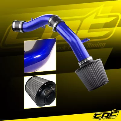 For 12-17 Veloster 1.6L 4cyl Non-Turbo Blue Cold Air Intake + Stainless Filter • $95.96