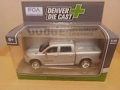 Denver Die-Cast 1:48 Scale 2019 Dodge Ram 1500 Crew Cab - SILVER - New • $13.39