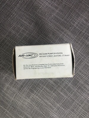 $95.95 • Buy Air Vac Td190h Vacuum Pump Generator Flow Rate * New In Box *