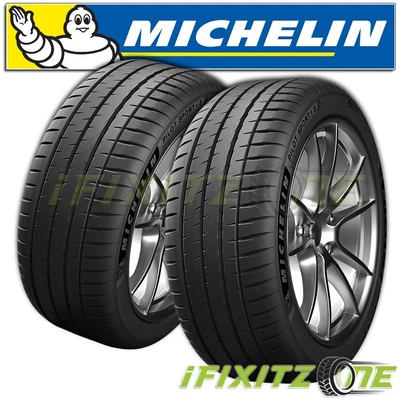 $678.39 • Buy 2 Michelin Pilot Sport 4S 275/35R18 99Y Performance Tires 30000 Mile Warranty