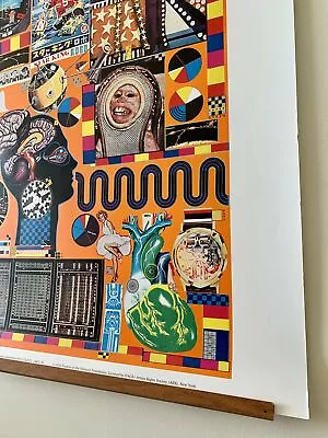 Eduardo Paolozzi Original Exhibition Poster From Show In London Back In 2010 • £289.54