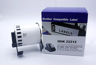 62mm X 15.5m 2-3/7'' Continues Roll Label For Brother DK-22212 DK2212 QL-720NW • $15.78